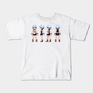 Cute Cartoon Girls Kids T-Shirt